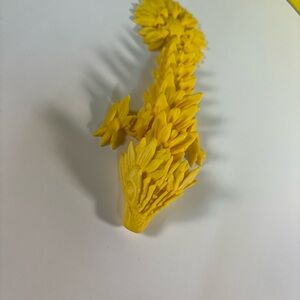 3D printed flower dragon